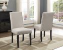 Amisos 5-Piece Dining Set, Hairpin Dining Table with 4 Chairs, 3 Color Options
